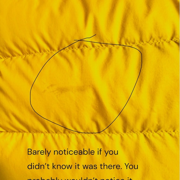 PATAGONIA MENS HI-LOFT DOWN SWEATER HOODY. L 600 DOWN 84902 DEADSTOCK SULFUR YEL - Picture 12 of 15